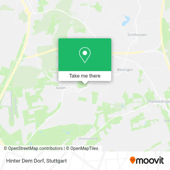 Hinter Dem Dorf map