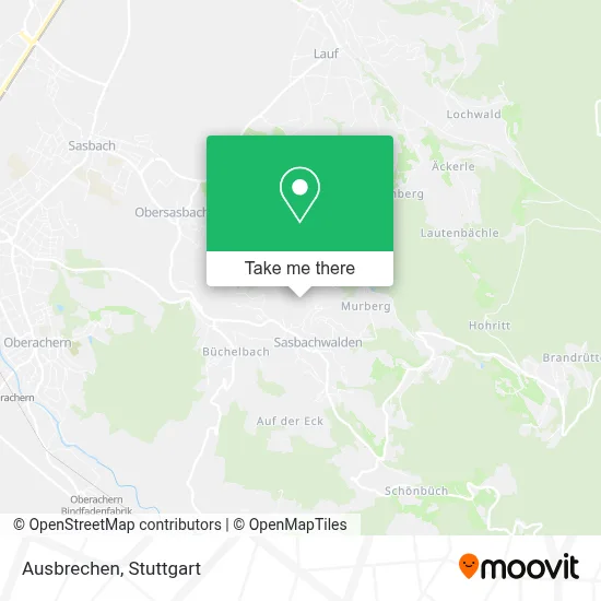 Ausbrechen map