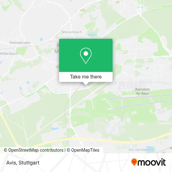 Avis map