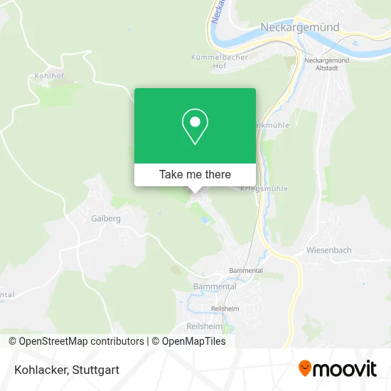 Kohlacker map