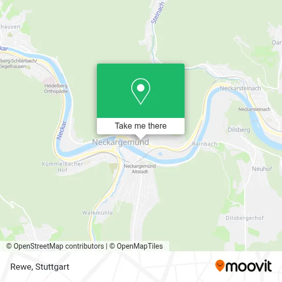Rewe map