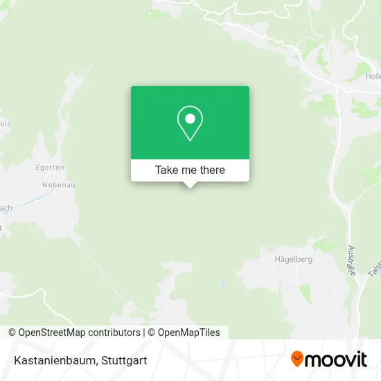 Kastanienbaum map
