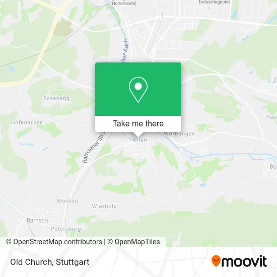Alte Kirche map