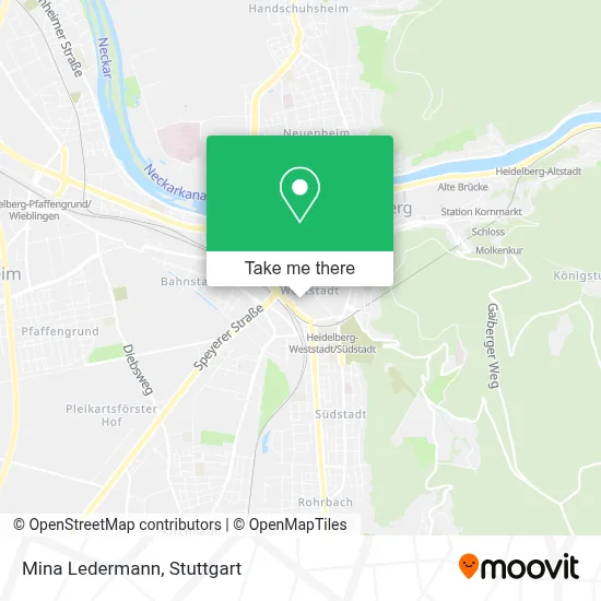 Mina Ledermann map