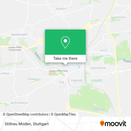 Stiltreu Moden map