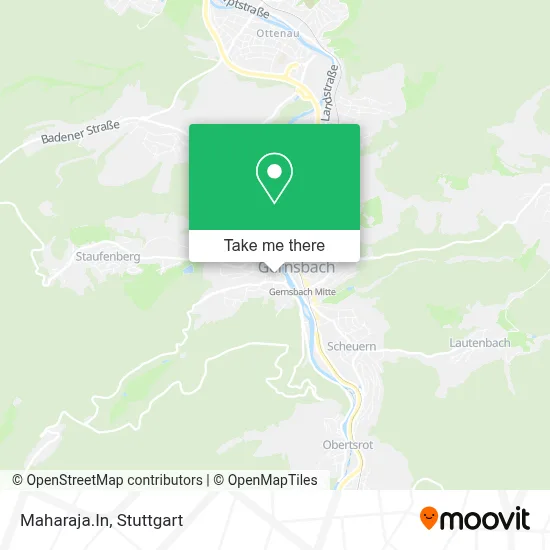 Maharaja.In map