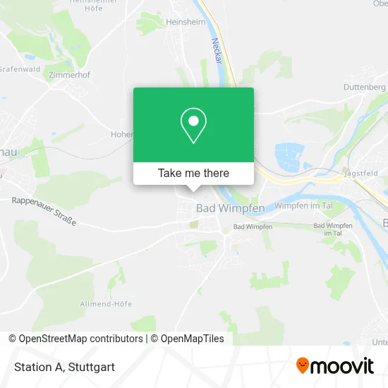 Station A map
