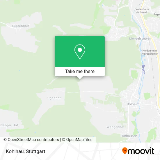 Kohlhau map