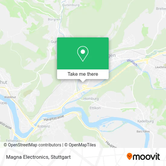 Magna Electronics map