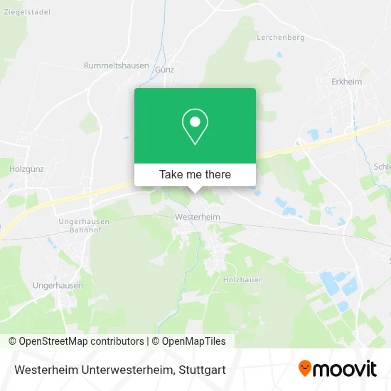 Westerheim Unterwesterheim map