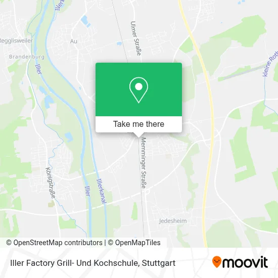 Iller Factory Grill- Und Kochschule map
