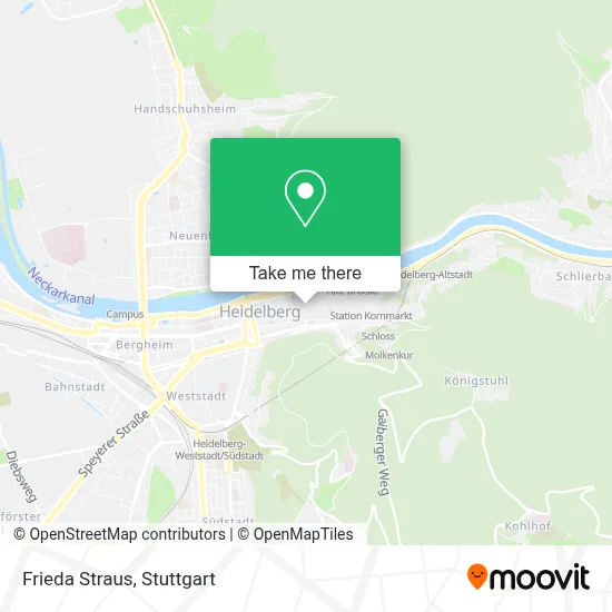 Frieda Straus map