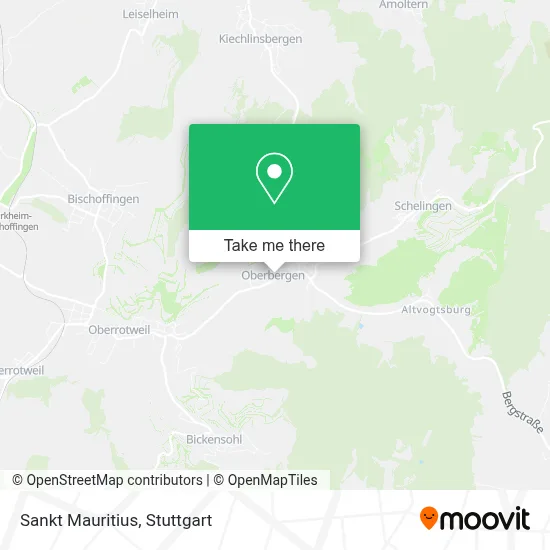 Sankt Mauritius map