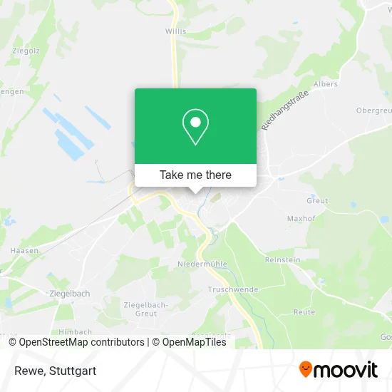 Rewe map