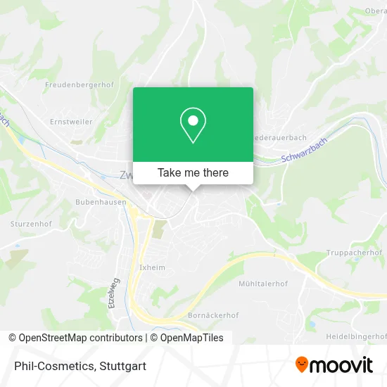 Phil-Cosmetics map