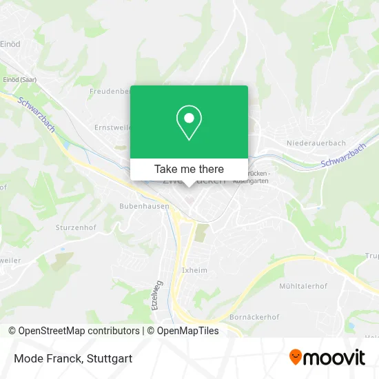 Mode Franck map