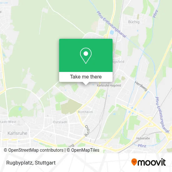 Rugbyplatz map