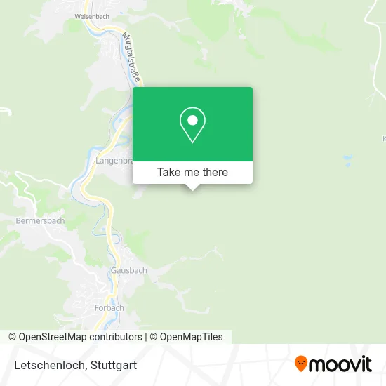 Letschenloch map