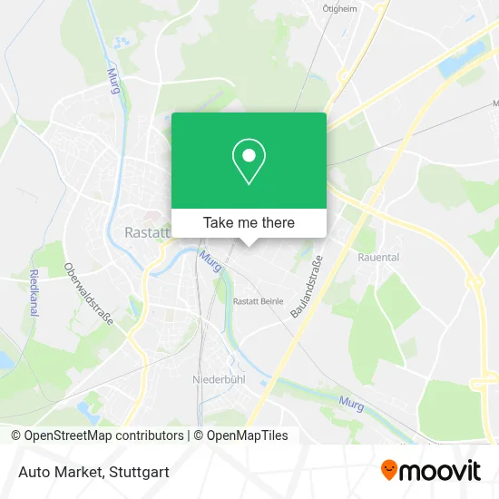 Auto Markt map