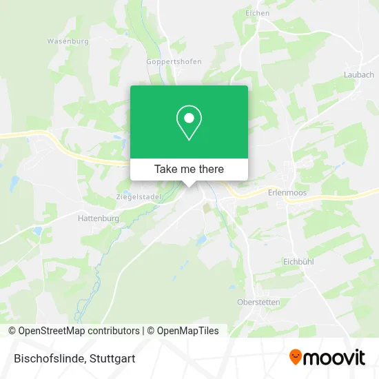 Bischofslinde map