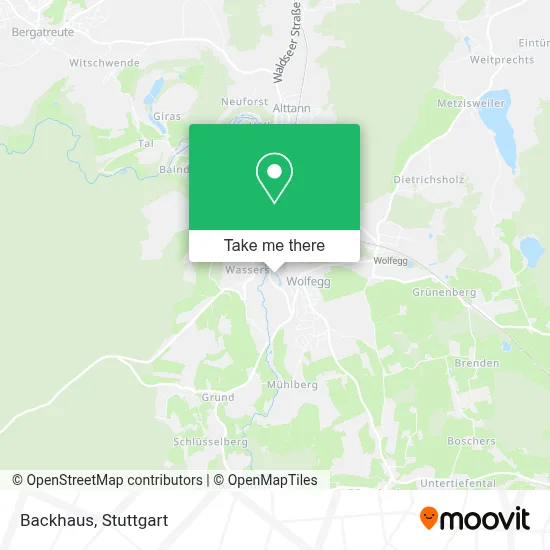 Backhaus map