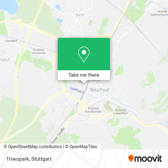 Triwopark map