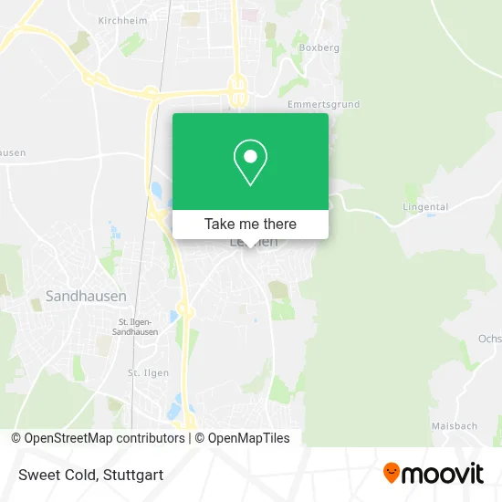 Dolce Freddo map
