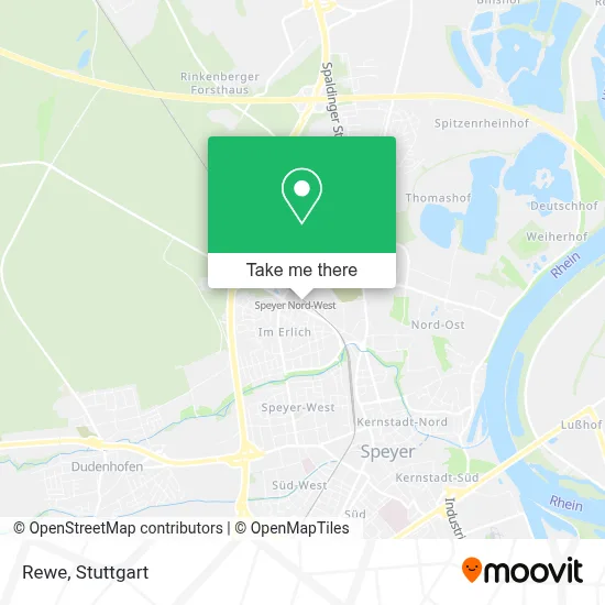 Rewe map