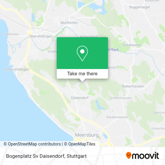 Bogenplatz Sv Daisendorf map