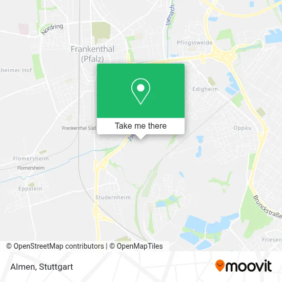 Almen map