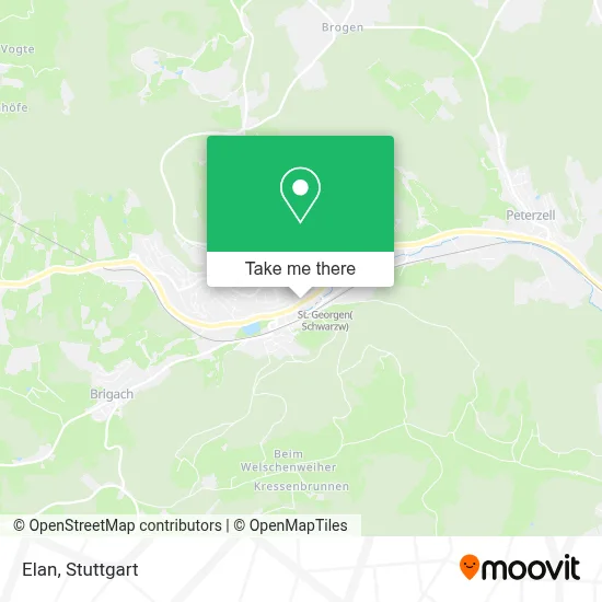 Elan map