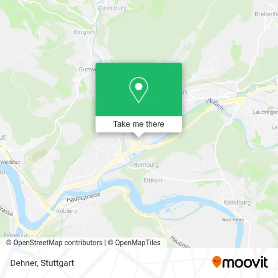 Dehner map
