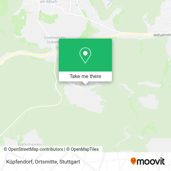 Küpfendorf, Ortsmitte map