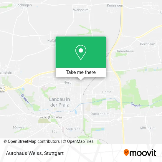 Autohaus Weiss map