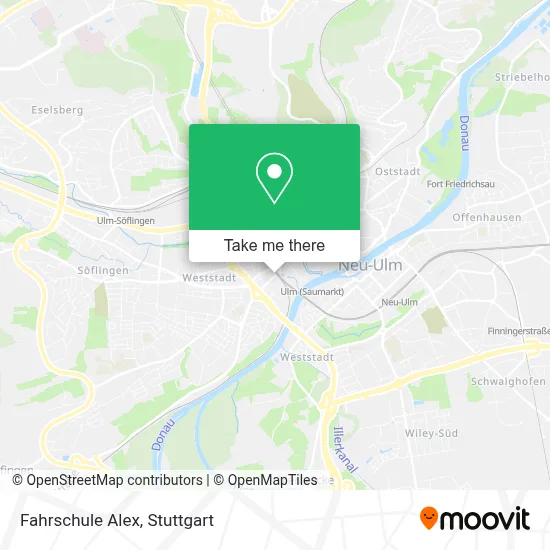Fahrschule Alex map