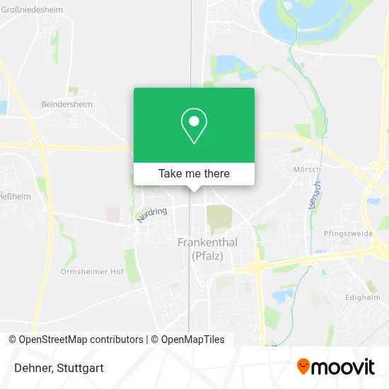 Dehner map
