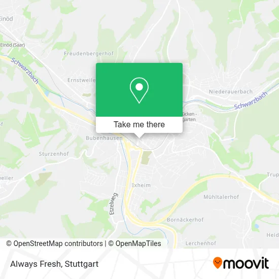 Always Fresh map