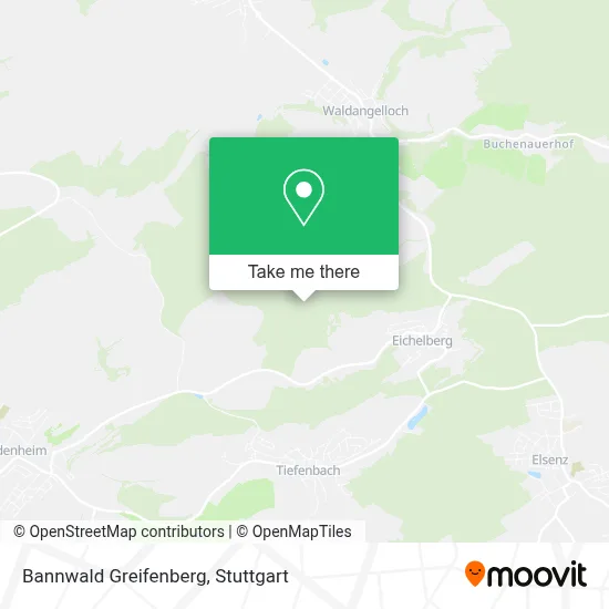Bannwald Greifenberg map
