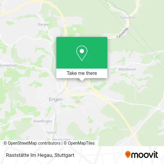 Raststätte Im Hegau map