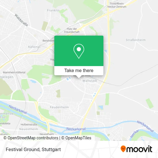 Festplatz map