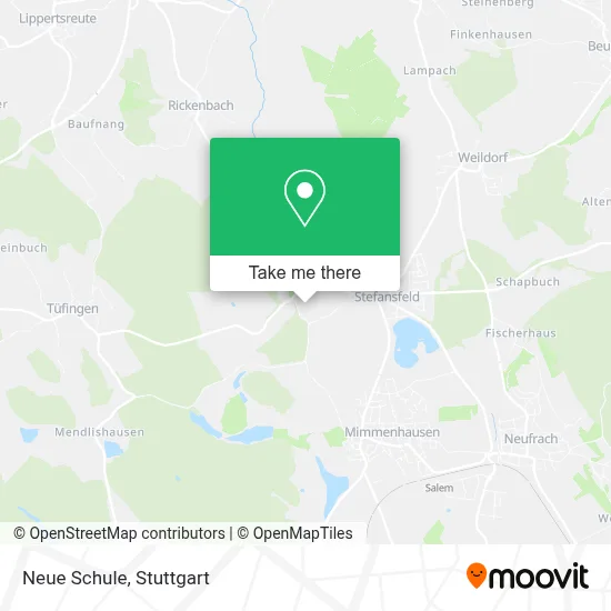 Neue Schule map