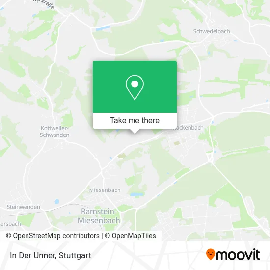 In Der Unner map
