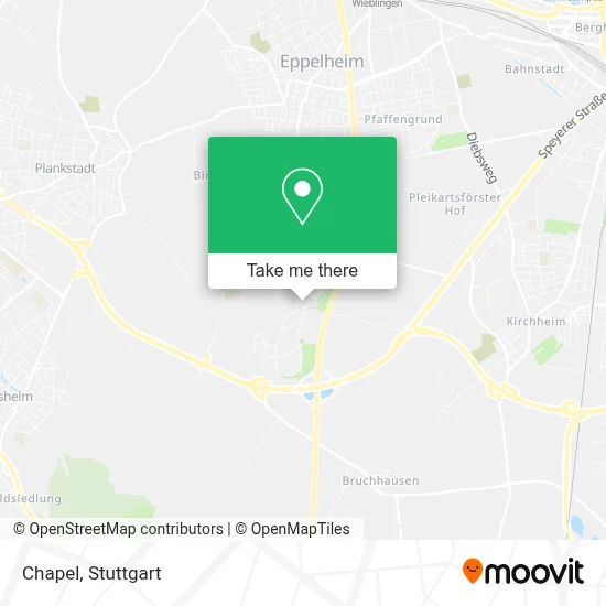 Chapel map