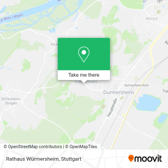 Rathaus Würmersheim map