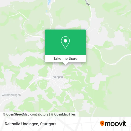 Reithalle Undingen map