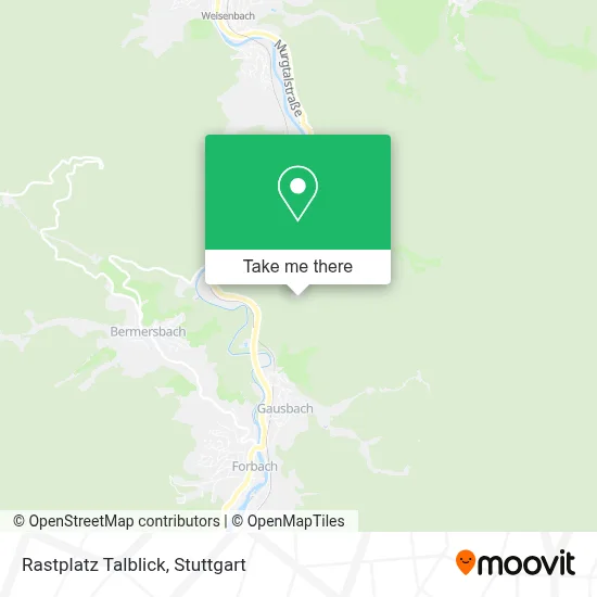 Rastplatz Talblick map