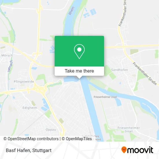 Basf Hafen map