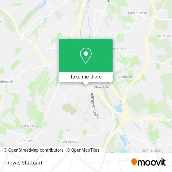 Rewe map