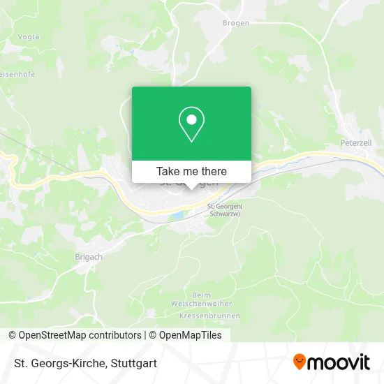 St. Georgs-Kirche map