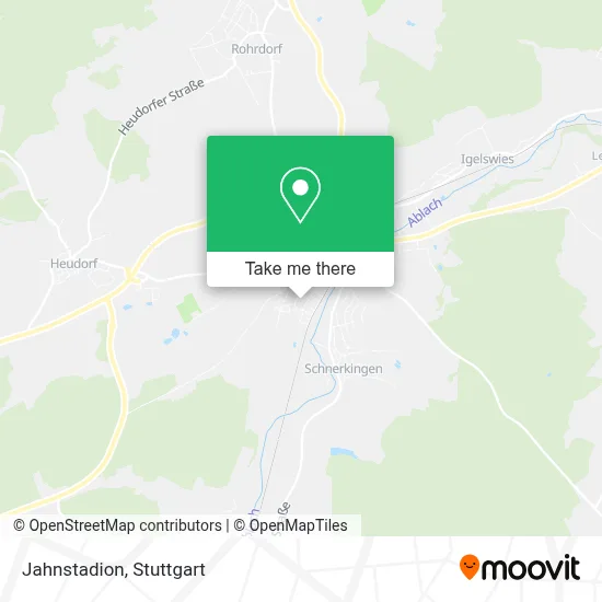 Jahnstadion map